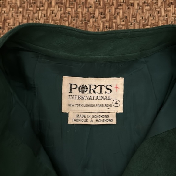 Vintage Ports International Dress Faux Suede - Picture 8 of 15